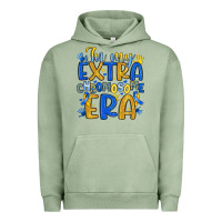 Pigment Oil Green in my extra chromosome era Urban Hoodie - Artiststas