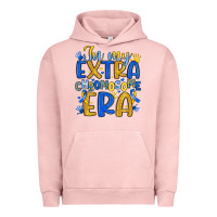 Pigment Salmon in my extra chromosome era Urban Hoodie - Artiststas