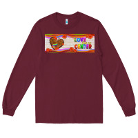 Burgundy love has no gender mug 11 oz Long Sleeve Tee - HRA Design Shop