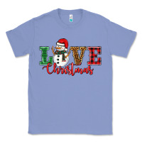 Colony Blue love christmas snowman Classic Tee - BarkalooDesign
