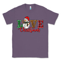 Lavender love christmas snowman Classic Tee - BarkalooDesign