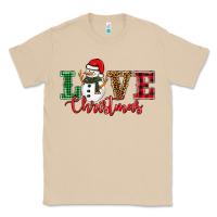 Mushroom love christmas snowman Classic Tee - BarkalooDesign