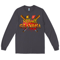 Smoke softball grandma Long Sleeve Tee - AdoDesignShop