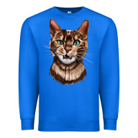 True Royal Bengal Cat Face Premium Sweatshirt - LillyAllenDesigns