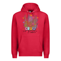 Cardinal grow in grace Premium Hoodie - MaliasSmallBusiness