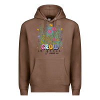 Chestnut grow in grace Premium Hoodie - MaliasSmallBusiness