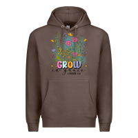 Coffee grow in grace Premium Hoodie - MaliasSmallBusiness