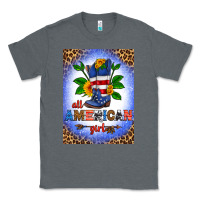 Charcoal Heather all american girl air freshener Classic Tee - HRA Design Shop