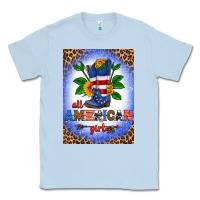 Dusty Blue all american girl air freshener Classic Tee - HRA Design Shop