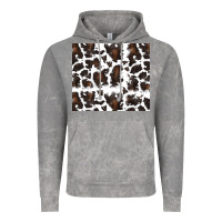 Cloud Rock cowhide pattern Vintage Hoodie - RanaPortraitStore