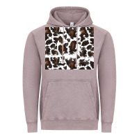 Vintage Zinc cowhide pattern Vintage Hoodie - RanaPortraitStore