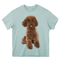 Arona Poodles Dog lllustrations Heavy Core Tee - LillyAllenDesigns