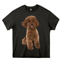Asphalt Poodles Dog lllustrations Heavy Core Tee - LillyAllenDesigns