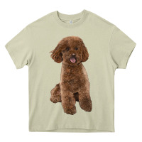 Mossy Poodles Dog lllustrations Heavy Core Tee - LillyAllenDesigns