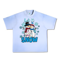 Grape Ice let it snow Urban Heavy Tee - RanaPortraitStore