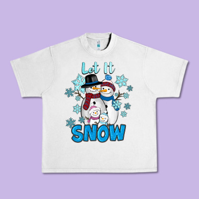 Let It Snow Urban Heavy Tee Designed By Ranaportraitstore