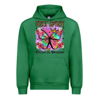 Emerald free spirit dream on dreamer Urban Hoodie - Artiststas