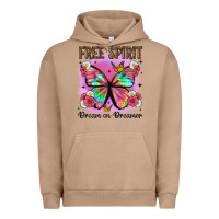 Pigment Burro free spirit dream on dreamer Urban Hoodie - Artiststas