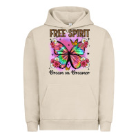 Pigment French Oak free spirit dream on dreamer Urban Hoodie - Artiststas