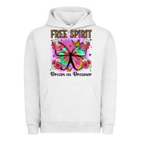 Pigment Lunar Rock free spirit dream on dreamer Urban Hoodie - Artiststas