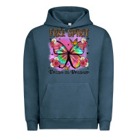 Pigment Midnight Navy free spirit dream on dreamer Urban Hoodie - Artiststas