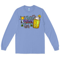 Colony Blue sunshine & sweet tea Long Sleeve Tee - CowhideDigitalArt
