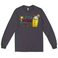 Smoke sunshine & sweet tea Long Sleeve Tee - CowhideDigitalArt