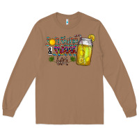 Toasted Coconut sunshine & sweet tea Long Sleeve Tee - CowhideDigitalArt