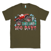 Army Green i crushed 100 days Classic Tee - RacoonDesign