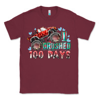 Burgundy i crushed 100 days Classic Tee - RacoonDesign