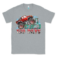 Heather Grey i crushed 100 days Classic Tee - RacoonDesign