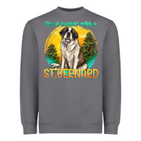 Storm life is better with a st.bernard Heavyweight Sweatshirt - texasbilliewilder