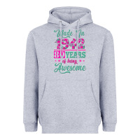 Heather Grey made in 1942, 80 years of being awesome kopya Heavyweight Hoodie - Jasminsmagicworld
