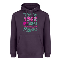 Plum made in 1942, 80 years of being awesome kopya Heavyweight Hoodie - Jasminsmagicworld