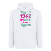 White made in 1942, 80 years of being awesome kopya Heavyweight Hoodie - Jasminsmagicworld