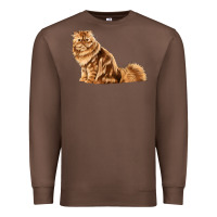 Chestnut Persian Cat Premium Sweatshirt - LillyAllenDesigns
