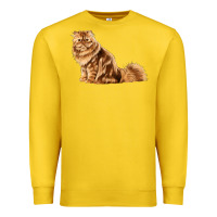Lemon Persian Cat Premium Sweatshirt - LillyAllenDesigns