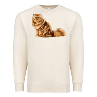 Sandshell Persian Cat Premium Sweatshirt - LillyAllenDesigns