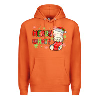 Carrot merry what christmas cat Premium Hoodie - MaliasSmallBusiness