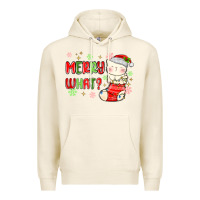 Tofu merry what christmas cat Premium Hoodie - MaliasSmallBusiness
