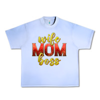 Grape Ice wife mom boss Urban Heavy Tee - texasbilliewilder