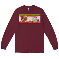 Burgundy love has no gender mug 15 oz Long Sleeve Tee - HRA Design Shop