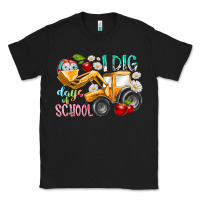 Black i dig 100 days of school Classic Tee - RacoonDesign