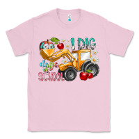Bubblegum Pink i dig 100 days of school Classic Tee - RacoonDesign