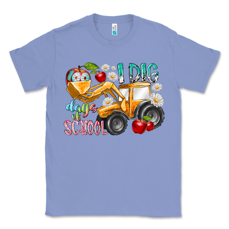 I Dig 100 Days Of School Classic Tee by RacoonDesign | Teevron