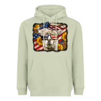 Matcha 4th of july llama Heavyweight Hoodie - LillyAllenDesigns