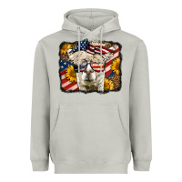 Moon Dust 4th of july llama Heavyweight Hoodie - LillyAllenDesigns