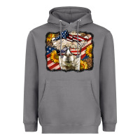 Storm 4th of july llama Heavyweight Hoodie - LillyAllenDesigns