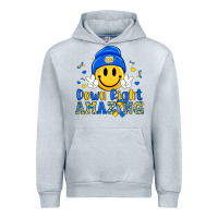 Heather Grey down right amazing Urban Hoodie - Artiststas