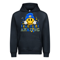Navy down right amazing Urban Hoodie - Artiststas